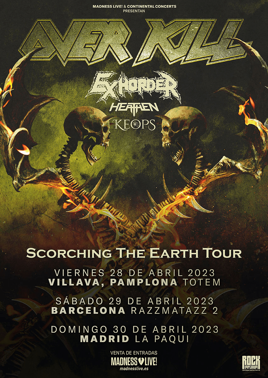 NUEVO TRABAJO DE OVERKILL