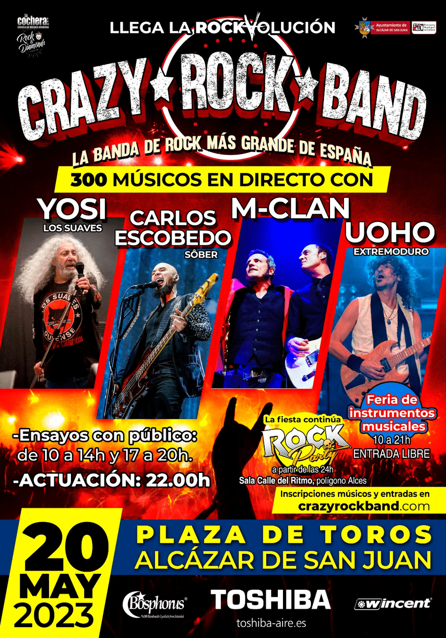 UN MES PARA QUE LLEGUE LAROCKVOLUCIÓN 