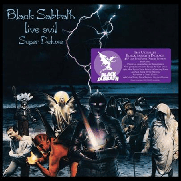 BLACK SABBATH REEDITAN  «LIVE EVIL»