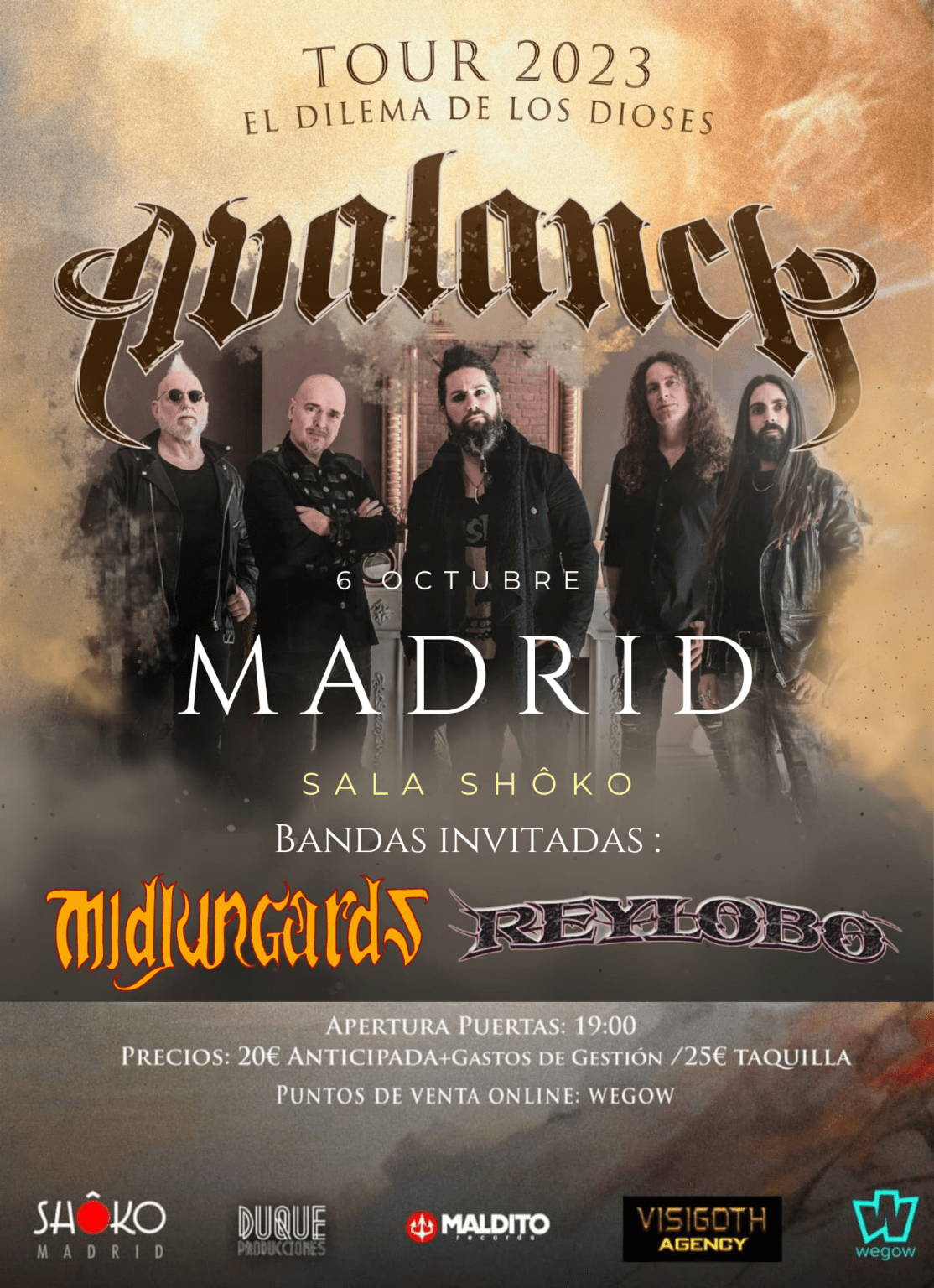CONCIERTOS DE AVALANCH