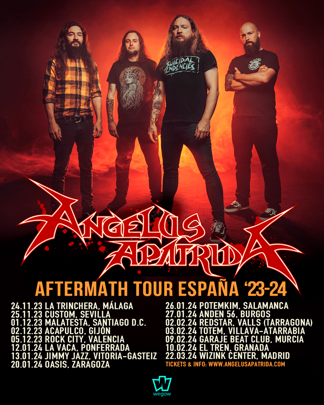 GIRA ESPAÑOLA DE ANGELUS APATRIDA