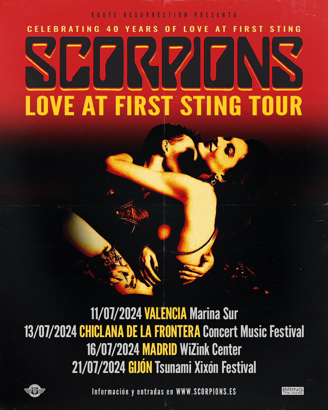 SCORPIONS ANUNCIA SU CUARTA FECHA