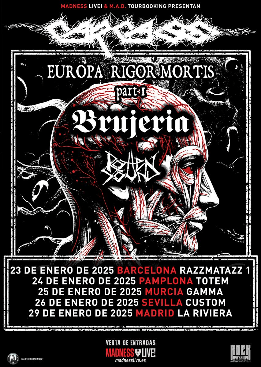 CONCIERTOS DE CARCASS