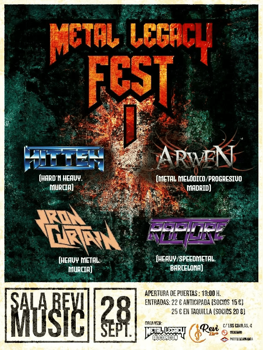 1ª EDICIÓN DEL METAL LEGACY FEST