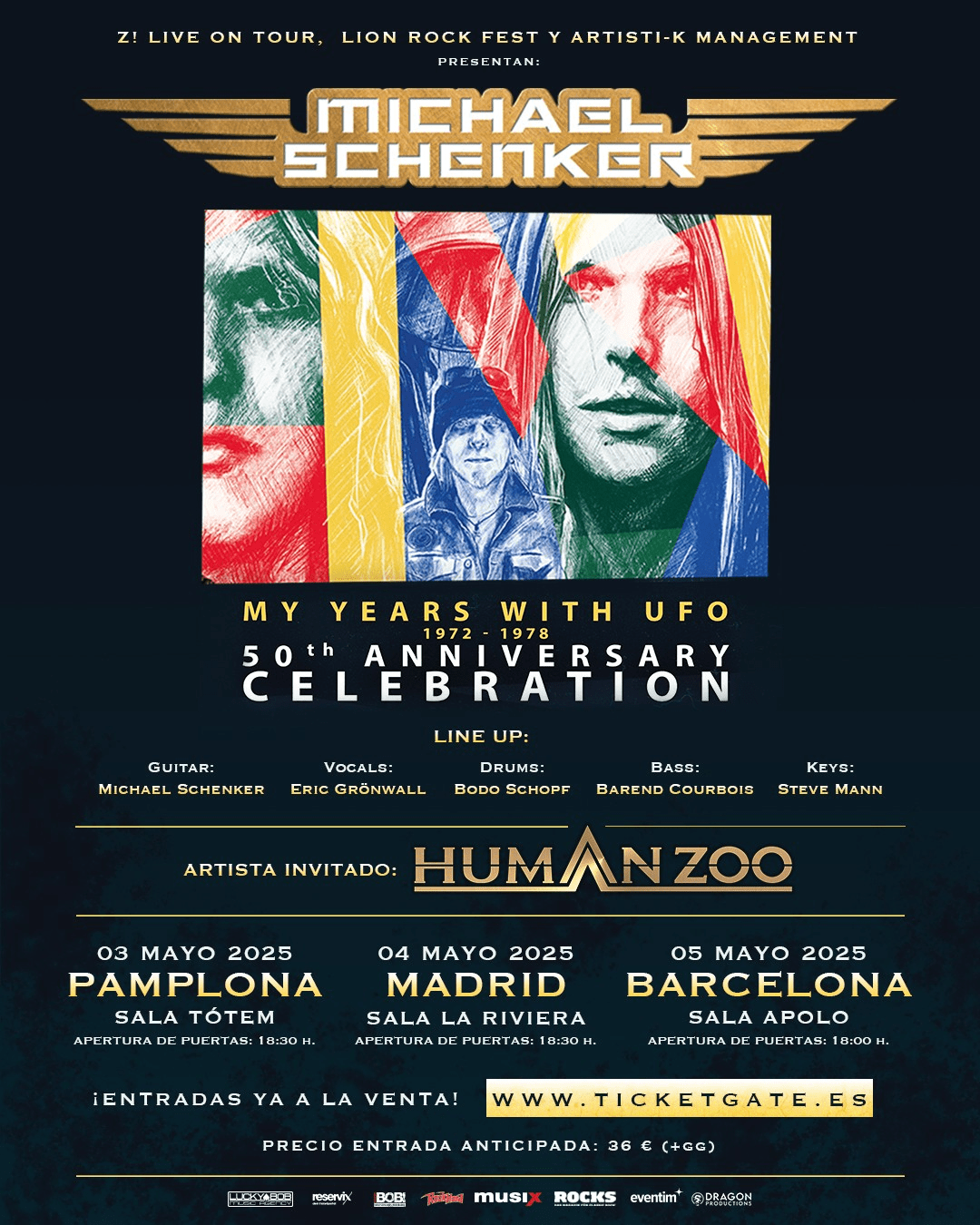 FECHAS DE MICHAEL SCHENKER