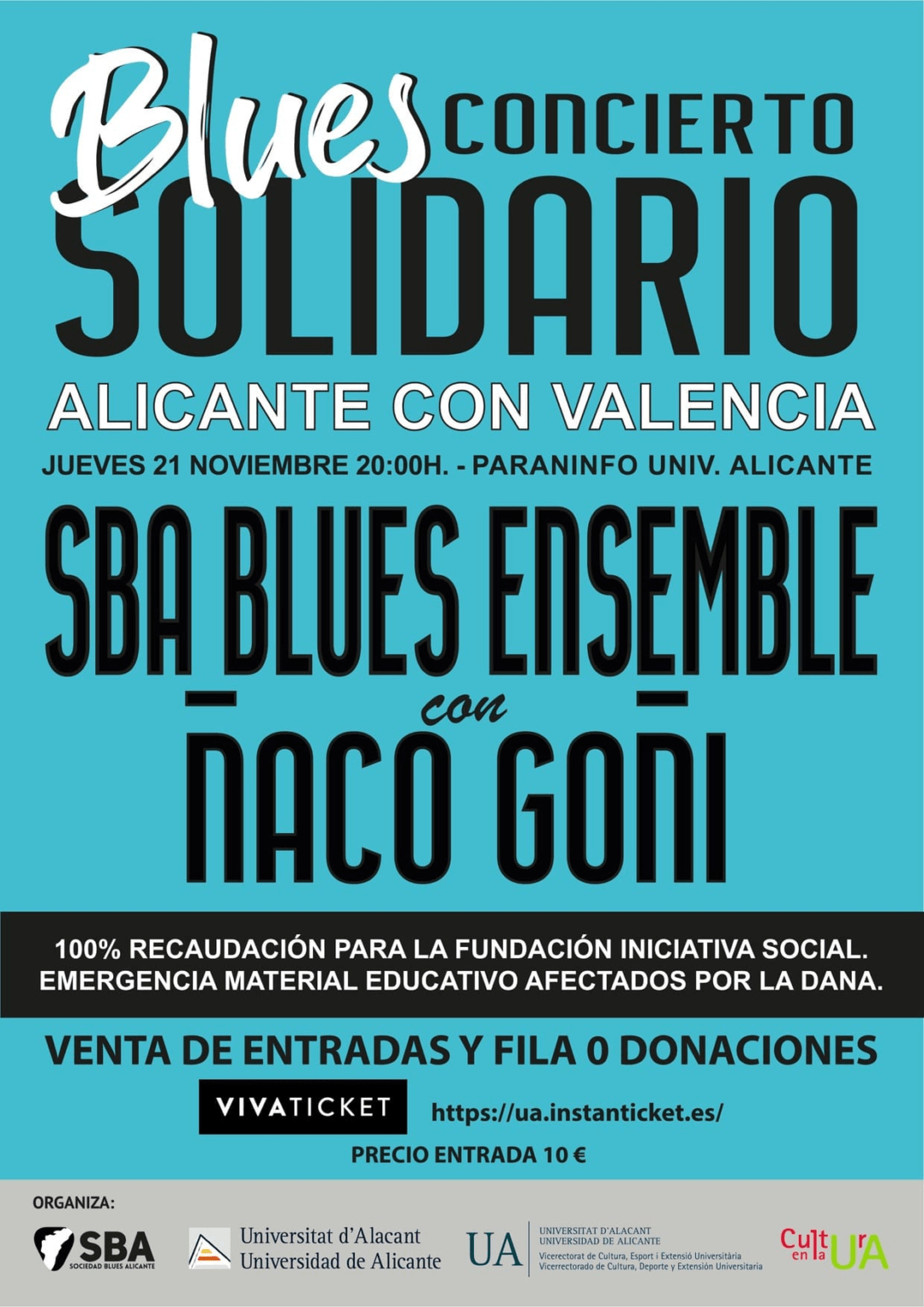 CONCIERTO SOLIDARIO CON VALENCIA