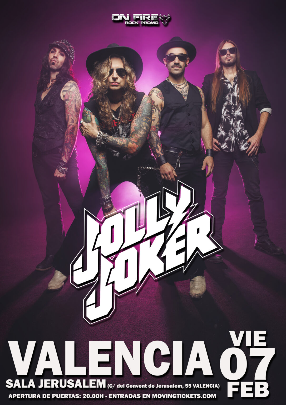 JOLLY JOKER: NUEVO DISCO, INICIO DE GIRA… BROKEN GLASS
