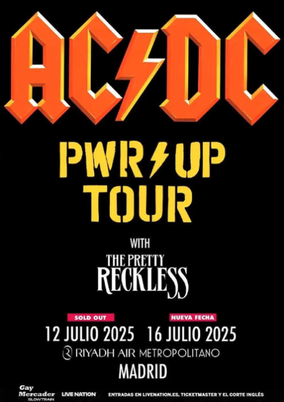 SEGUNDA FECHA DE AC/DC