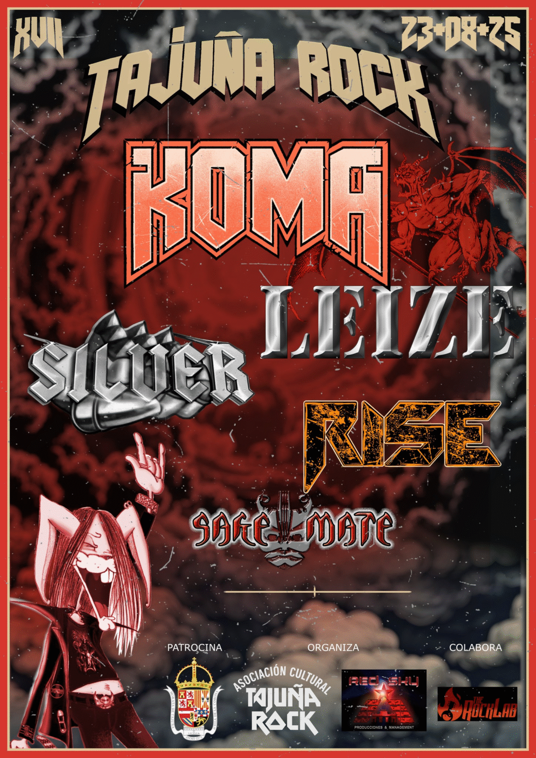 HORARIOS DEL TAJUÑA ROCK