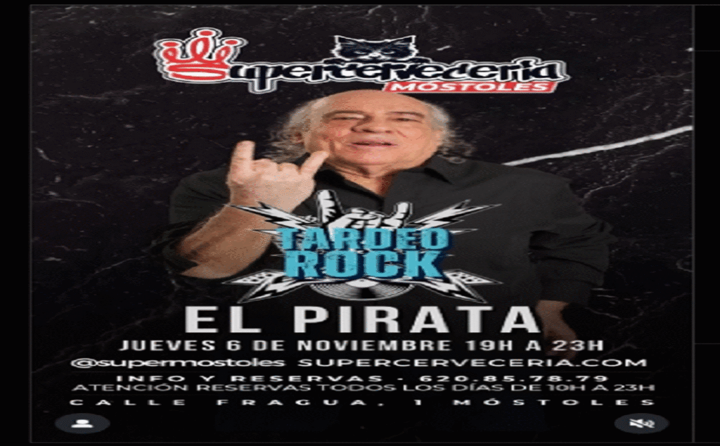 TARDEO DE ROCK. SUPERCEVECERIA.