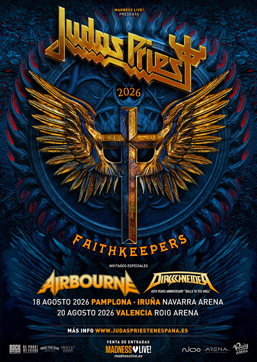 CONCIERTOS DE JUDAS PRIEST EN PAMPLONA Y VALENCIA