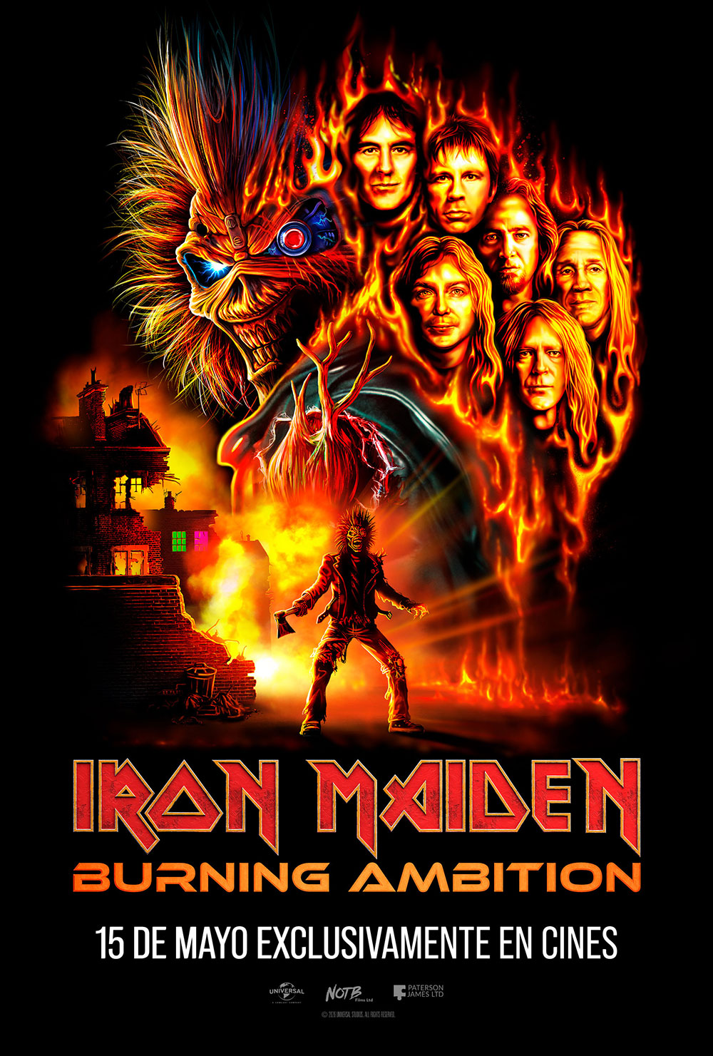 SE ESTRENA IRON MAIDEN: BURNING AMBITION EN ESPAÑA
